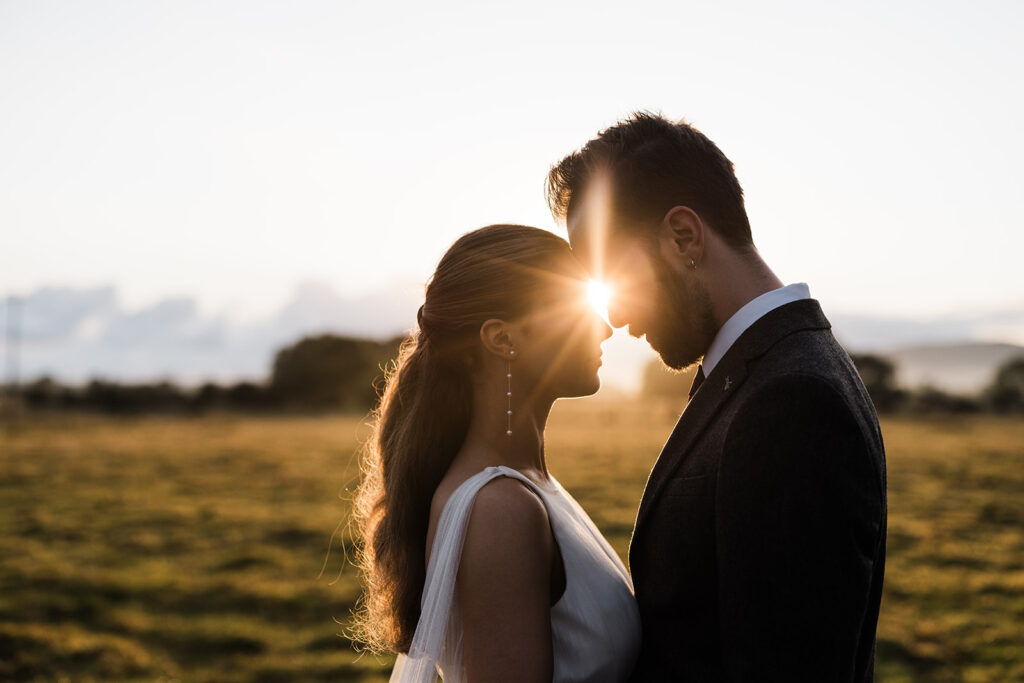 intimate sunrise wedding